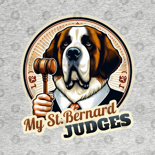 Judge St. Bernard by k9-tee